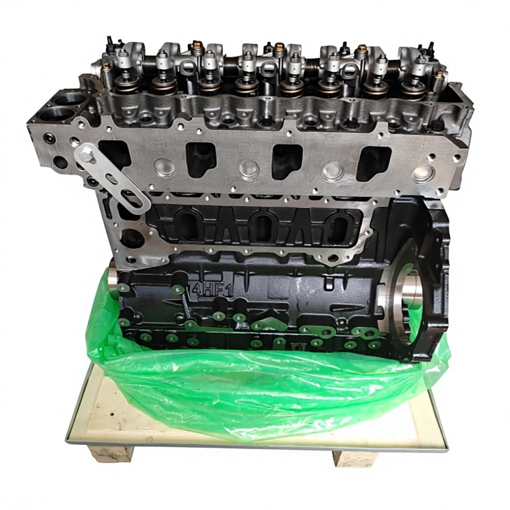 ISUZU NPR NKR NQR ELF मरम्मत के लिए नया 4HF1 इंजन लंबा ब्लॉक